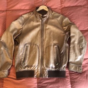 Massimo Dutti Leather Jacket